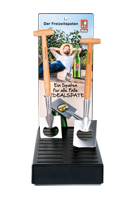 DickePartner 01 Display mit einzelnen Spaten - Merchandising 2021 E