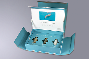 Audio Logo Domus Video in Print Domus Vivendi Verpackung offen hr Video - Sonderanfertigung 2023